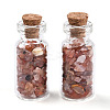 Glass Wishing Bottle Display Decorations AJEW-T013-02K-1