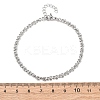 304 Stainless Steel Chain Bracelets BJEW-P376-03P-5