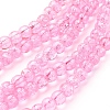 Crackle Glass Beads Strands X-CCG-Q001-6mm-02-2