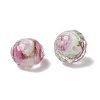 Handmade Gold Sand Lampwork Beads X-L26BN011-3