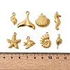 Ocean Theme 201 Stainless Steel Pendants STAS-F348-01F-G-3