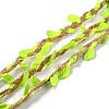 DIY Wreath Foliage Green Leaves Ribbon Decorative OCOR-M007-01B-4