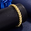 Women's Brass Link Chains Bracelets BJEW-BB61923-A-4