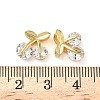 Brass Micro Pave Cubic Zirconia Pendants KK-D502-15G-3