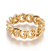 Unisex 304 Stainless Steel Rings LS-RJEW-L093-02G-18mm-2
