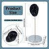 2 Bags 2 Styles Silicone Ear Shaped Earring Display Stands EDIS-OC0001-09B-2