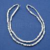 Electroplated Synthetic Non-Magnetic Synthetic Hematite Beads Strands G-I360-I01-04-2