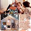 12Pcs 2 Colors Self Adhesive PVC Wall Stickers DIY-GA0007-05A-6