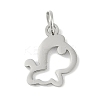 Non-Tarnish 304 Stainless Steel Pendants STAS-L279-001P-07-1