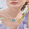 12Pcs 2 Colors Alloy Enamel Pendants ENAM-LP0002-58-3