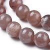 Natural Sunstone Beads Strands G-E543-01-3