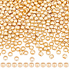 3Bags Brass Crimp Beads KK-BBC0026-09A-1