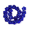 Handmade Silver Foil Glass Beads FOIL-N030-01B-2