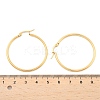 Ion Plating(IP) 304 Stainless Steel Hoop Earrings LS-EJEW-N0016-11G-F-4