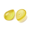 Natural Yellow Agate Cabochons G-B082-08-2