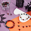 8 Colors Acrylic Beads MACR-PH0001-43-3