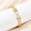 304 Stainless Steel Cuff Bangles for Women BJEW-U045-05G-3