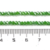 Baking Electroplate Glass Beads Strands DGLA-A039-J4mm-B11-4