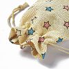 Burlap Packing Pouches Drawstring Bags ABAG-L016-A05-4