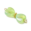 AB Color Transparent Acrylic Connector Charms PALLOY-JF04434-4