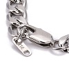 Tarnish Resistant 304 Stainless Steel Curb Chains Bracelets BJEW-JB06273-5