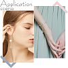 18Pcs 3 Colors 304 Stainless Steel Open Heart Charms STAS-UN0029-72-5
