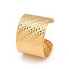 Braided 304 Stainless Steel Cuff Bangles for Women BJEW-P362-04G-2