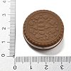 Cookie Food Grade Eco-Friendly Silicone Focal Beads SIL-C007-03C-3