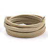 Flat Single Face Imitation Leather Cords LC-T003-04E-2