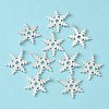 Christmas Snowflake Tibetan Style Alloy Pendants X-LF0353Y-NFS-3
