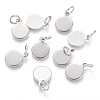 Non-Tarnish 304 Stainless Steel Charms LS-STAS-I124-02B-P-1