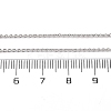 Brass Cable Chain Necklace Making NJEW-D302-78P-3