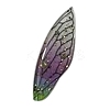 Transparent Resin Big Pendants RESI-TAC0005-022A-15-1