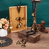 Iron Bell Pendant Decorations HJEW-OC00024-5