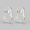 Iron Clip-on Earring Findings LS-EC141-S-1