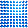 Spray Painted ABS Plastic Imitation Pearl Beads OACR-PA0001-38A-01-7