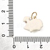 Printed 304 Stainless Steel Charms SA-CBA59B8-02E-G-3