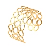 304 Stainless Steel Cuff Bangles for Women BJEW-G749-08G-4