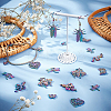 Animal Theme Alloy Pendant Sets FIND-HY0001-46-6