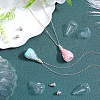 DIY Teardrop Wish Bottle Pendant Making Kit FIND-SC0006-84-4