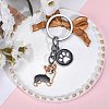 Alloy Enamel Keychains KEYC-SW00007-01-3