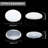 12Pcs 2 Style Door Knob Wall Shield AJEW-NB0002-44-2