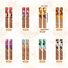 16Pcs 8 Styles Transparent Resin & Walnut Wood Big Pendants RESI-BT0001-32-3