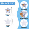 24Pcs 2 Styles Polyester Heat Transfer Vinyl Sheets PATC-TA0001-23-5