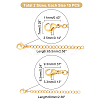 304 Stainless Steel Chain Extender STAS-UN0014-63G-4