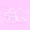 8 Grids Unicorn Shape Plastic Organizer Boxes ANIM-PW0001-114-1