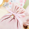 Velvet Jewelry Bags with Drawstring & Plastic Imitation Pearl TP-CJC0001-03C-3