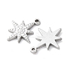 304 Stainless Steel Pendants LS-STAS-Z177-06P-2