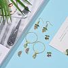 8Pcs 4 Style Real 18K Gold Plated Fruit Theme Brass Micro Pave Cubic Zirconia Pendants ZIRC-ZZ0001-06G-6