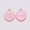 Alloy Enamel Pendants ENAM-S124-01B-09B-1